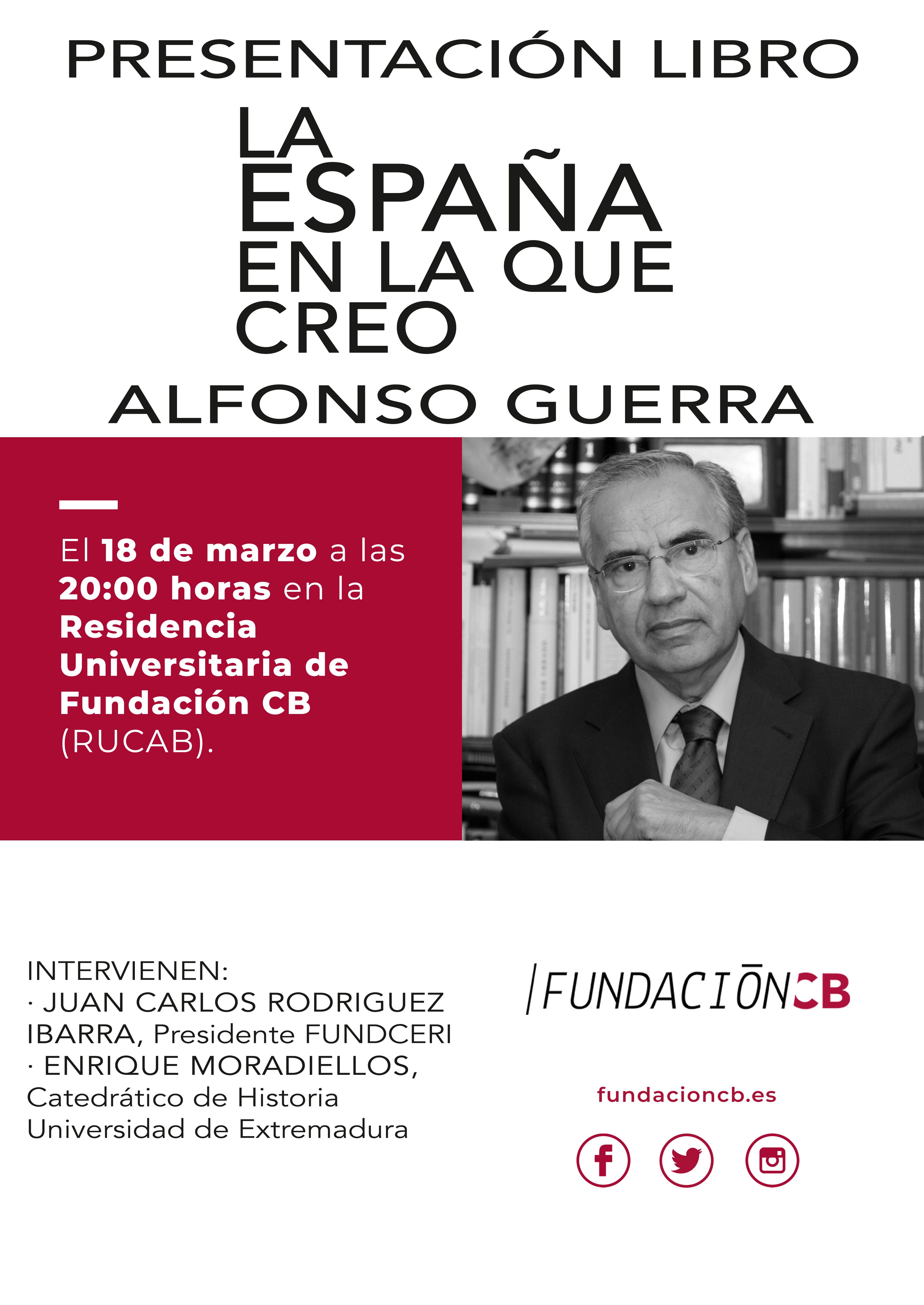 Cartel Alfonso Guerra