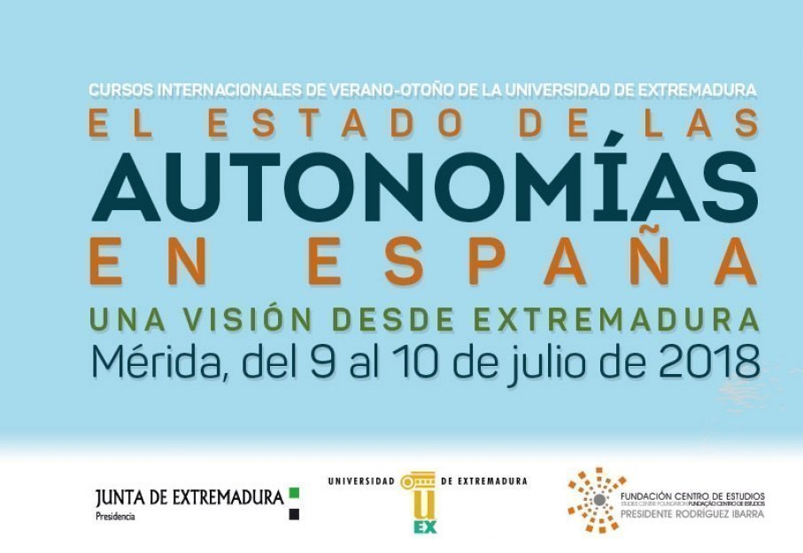 Curso de Verano "El Estado de las Autonomías en España: Una visión desde Extremadura"